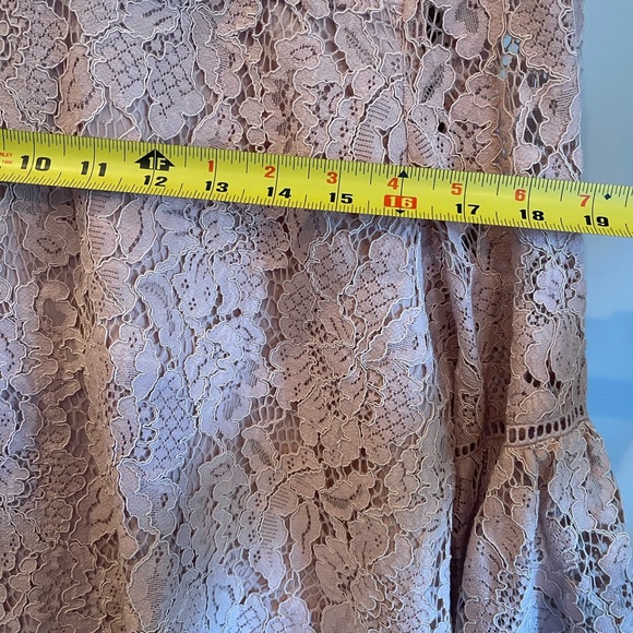 NWT - SZ L Jack by BB Dakota Pink Wild Heart Lace Top! - Picture 7 of 8